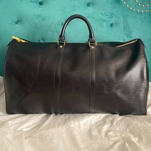 Vintage Louis Vuitton Epi Leather Keepall 55